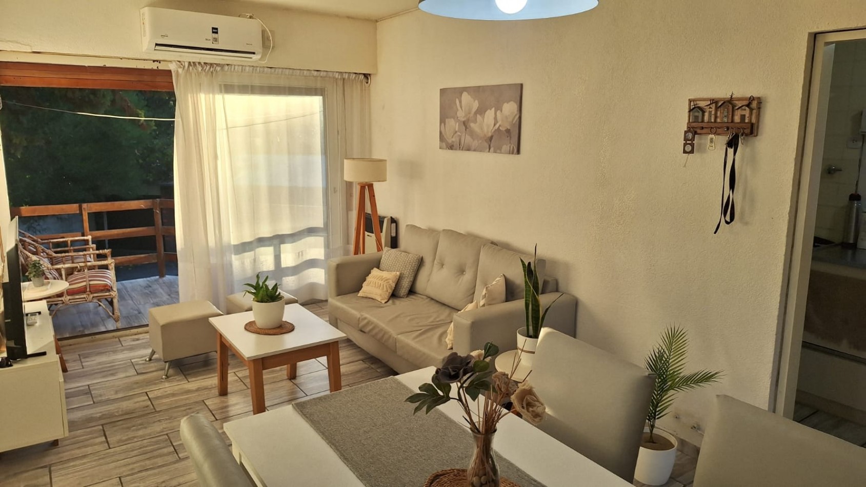 Departamento 3 amb c/ cochera centro/playa Pinamar