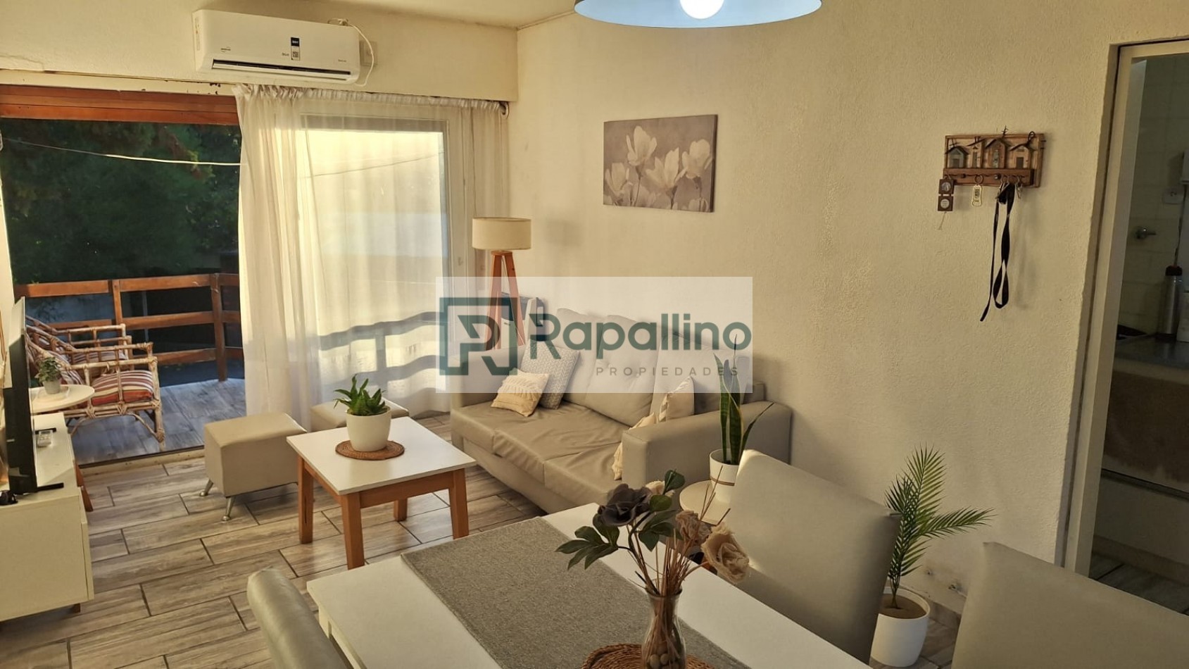 Departamento 3 amb c/ cochera centro/playa Pinamar